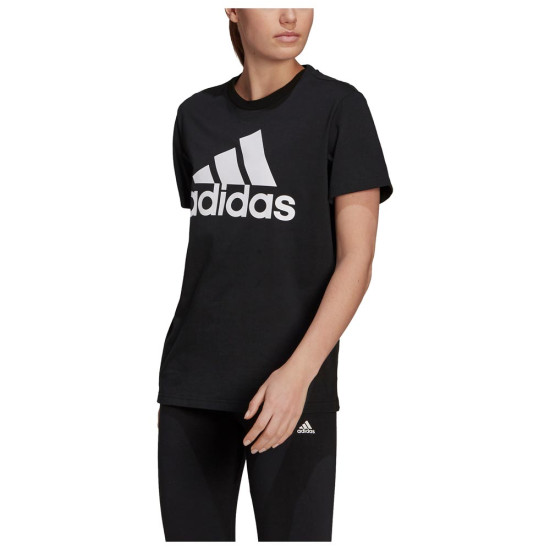 Adidas Γυναικεία κοντομάνικη μπλούζα Essentials Logo Boyfriend Tee